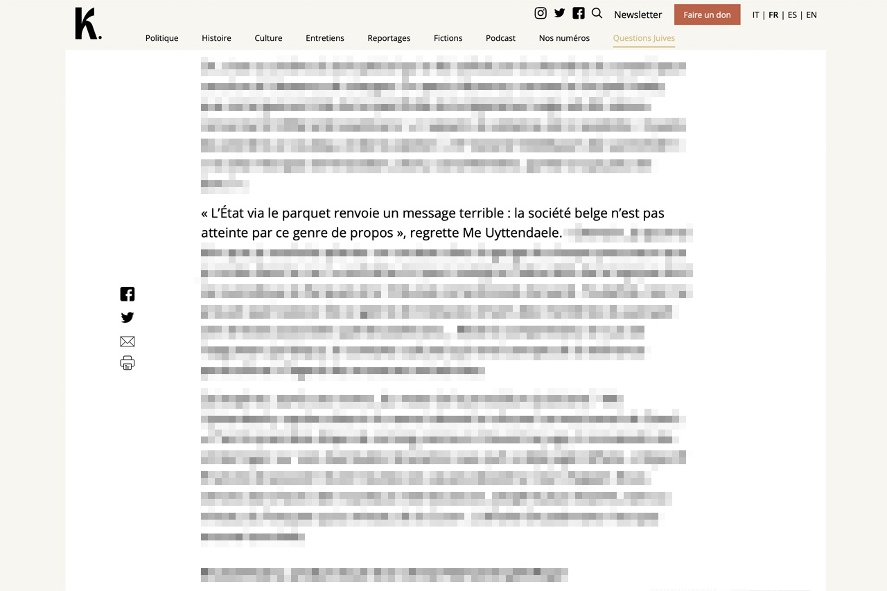 Le Cas Belge : L'Acquittement Controversé d'Herman Brusselmans et l'Antisémitisme en Belgique