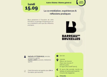 co-mediation_Nathalie-Uyttendaele_Sophie-Leroy