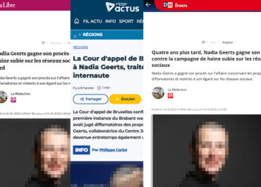Julien Uyttendaele. Campagne de haine en ligne : Nadia Geerts remporte un nouveau procès.