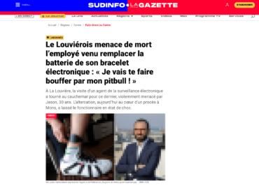 Julien-Uytteandaele_Bracelet-electronique_menace-de-mort