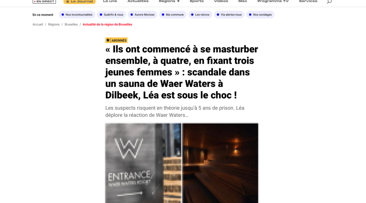 Sauna naturiste Dilbeek