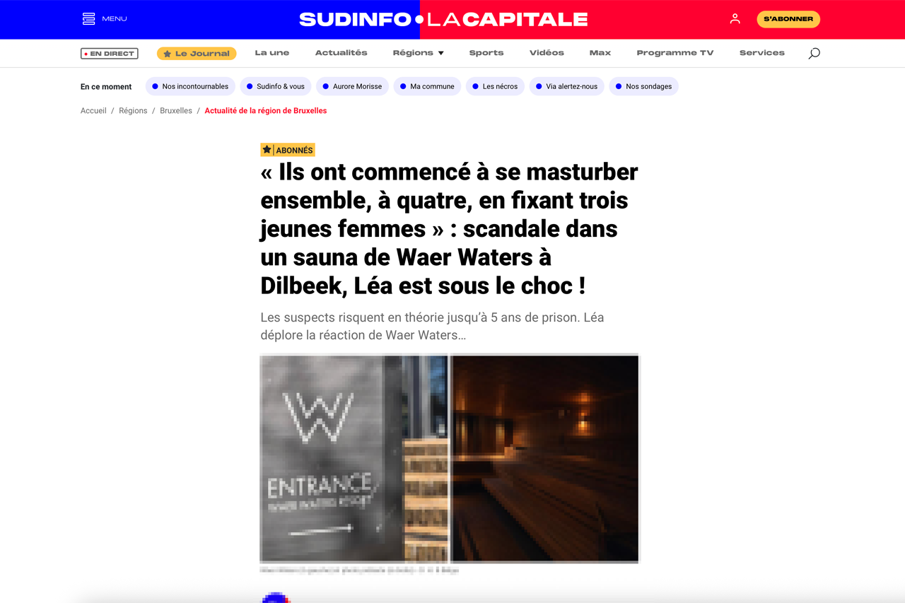 Sauna naturiste Dilbeek