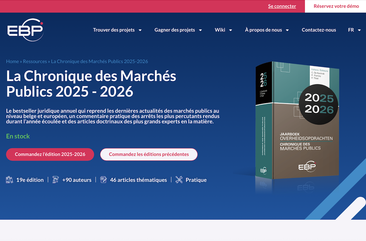 Nathan Mouraux et Samuel Malisse - La réforme du Code pénal et l’entrave ou la liberté des enchères et des soumissions - Chronique des Marchés Publics 2025 – 2026.
